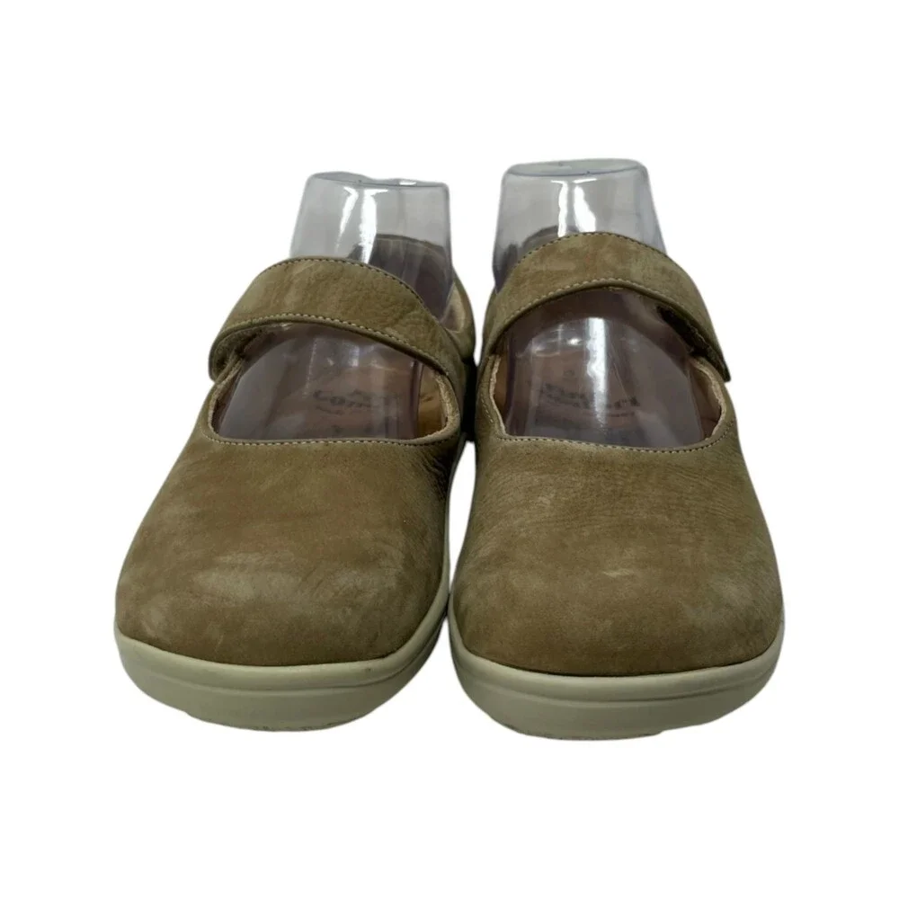 Finn Comfort Shoes Women Size 5.5 - 6 US 36 Brown Suede Mary Jane Strap Comfort